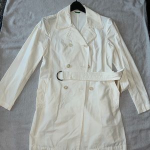 United Colors of Benetton Double Breasted Belted Trench